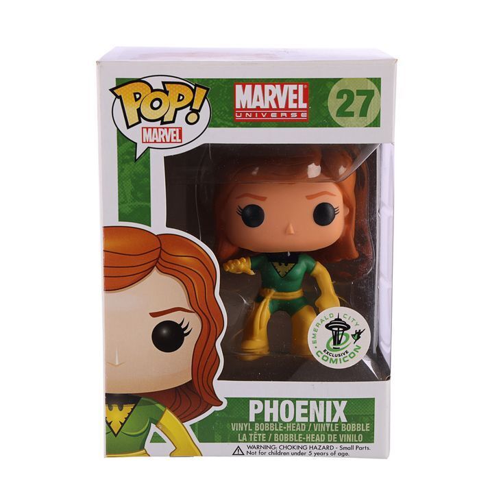 Lot #62 - MARVEL UNIVERSE - Funko POP! Phoenix #27 Emerald City Comicon ...