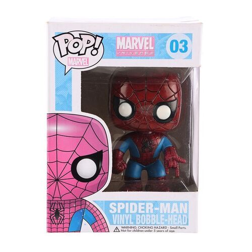 Lot #72 - MARVEL UNIVERSE - Funko POP! Spider-Man #03