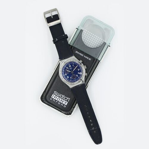 Lot #34 - SWATCH - Irony Secret Agent YCS401 Blue