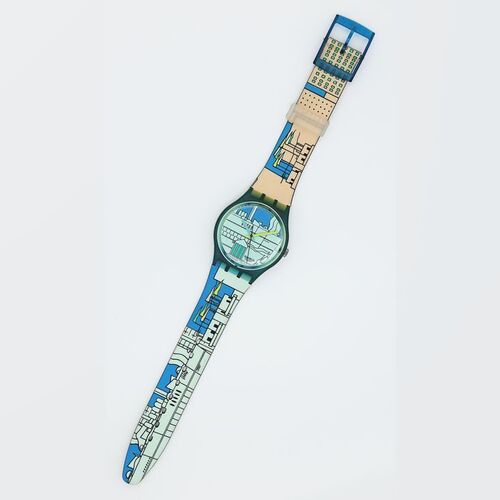 Lot #73 - SWATCH - Metroscape GN109