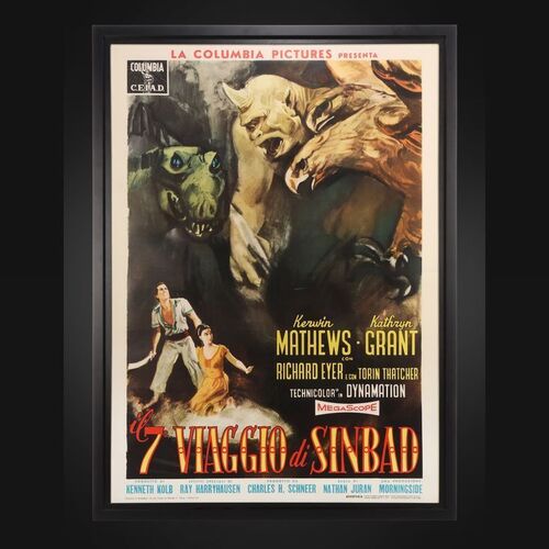 Lot #4 - THE 7TH VOYAGE OF SINBAD (1959) - Italian One-Panel (2-Fogli), 1959