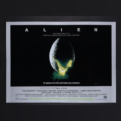 Lot #8 - ALIEN (1979) - UK Quad, 2003