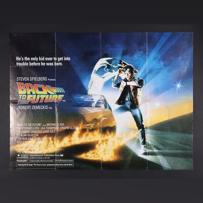 Lot #17 - BACK TO THE FUTURE (1985) - UK Quad, 1985