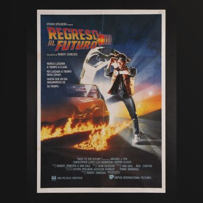 Lot #18 - BACK TO THE FUTURE (1985) - Spanish One-Sheet, 1985