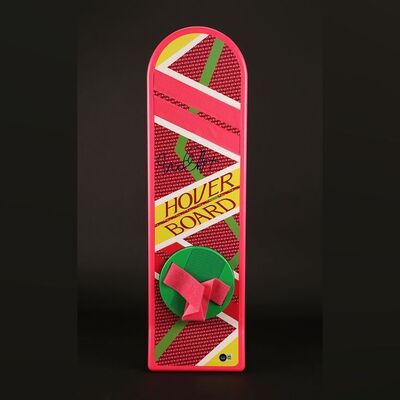 Lot #19 - BACK TO THE FUTURE PART II (1989) - Michael J. Fox Autographed Replica Hoverboard