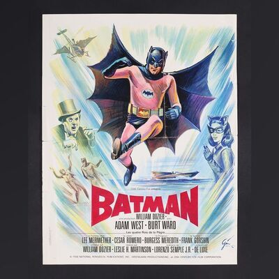 Lot #27 - BATMAN (1966) - French 'Petite' Affiche, 1966