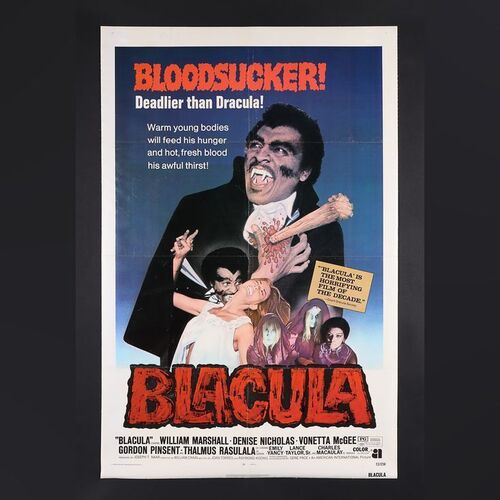 Lot #38 - BLACULA (1972) - US One-Sheet, 1972