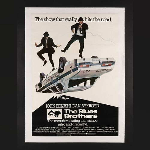 Lot #46 - THE BLUES BROTHERS (1980) - British One-Sheet, 1980