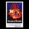 Lot #54 - CLASH OF THE TITANS (1981) - Ray Harryhausen Autographed Mini Poster