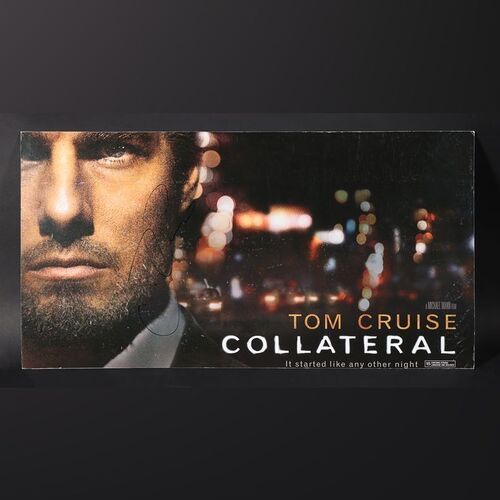 Lot #59 - COLLATERAL (2004) - Tom Cruise Autographed Premiere Display Board, 2004