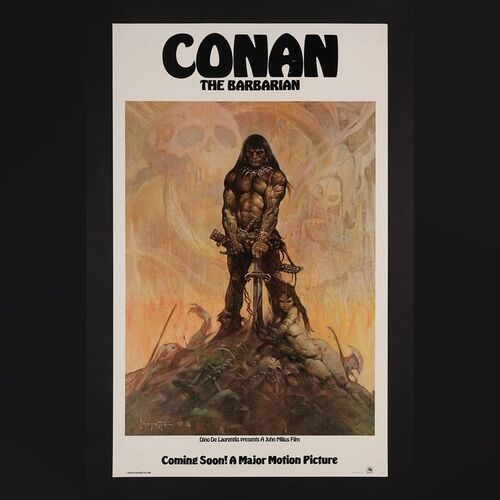 Lot #61 - CONAN THE BARBARIAN (1982) - Special One-Sheet, 1982