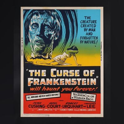 Lot #63 - THE CURSE OF FRANKENSTEIN (1957) - US 30 x 40, 1957