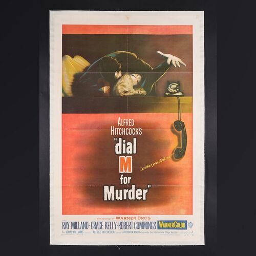Lot #65 - DIAL M FOR MURDER (1954) - US One-Sheet, 1954