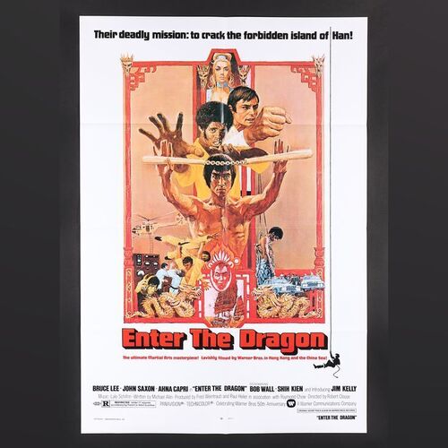Lot #78 - ENTER THE DRAGON (1973) - US One-Sheet, 1973