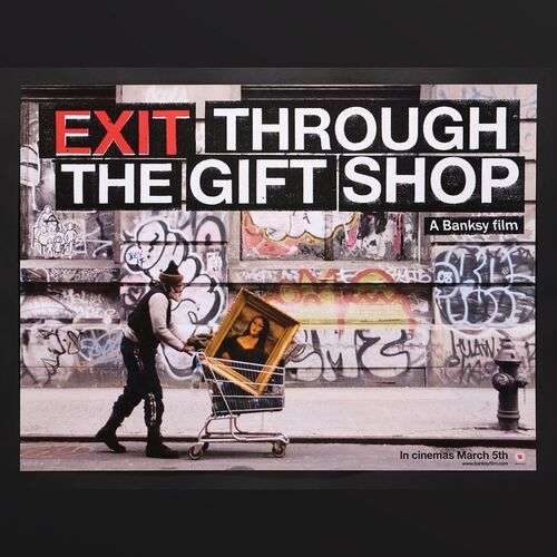 Lot #83 - EXIT THROUGH THE GIFTSHOP (2010) - UK Quad, 2010