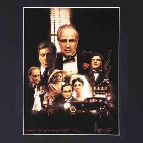 Lot #110 - THE GODFATHER (1972) - Signed, Titled and Hand-Annotated Artist Proof Print by Paul Shipper, 2022