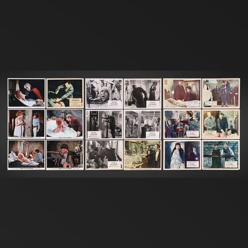 Lot #122 - VARIOUS HAMMER HORROR PRODUCTIONS - 18 Colour and Black-and-White and Stills, 1958/1967