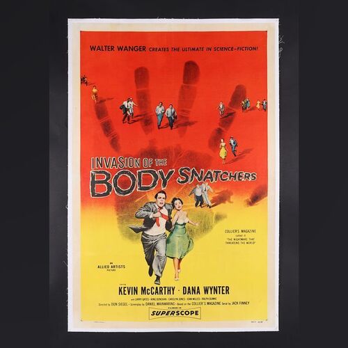 Lot #138 - INVASION OF THE BODY SNATCHERS (1956) - US One-Sheet, 1956