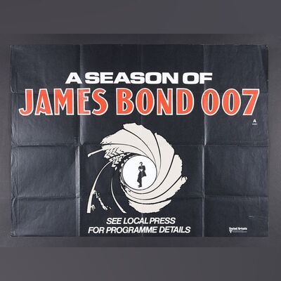 Lot #145 - A SEASON OF JAMES BOND 007 (1975) - UK Quad, 1975