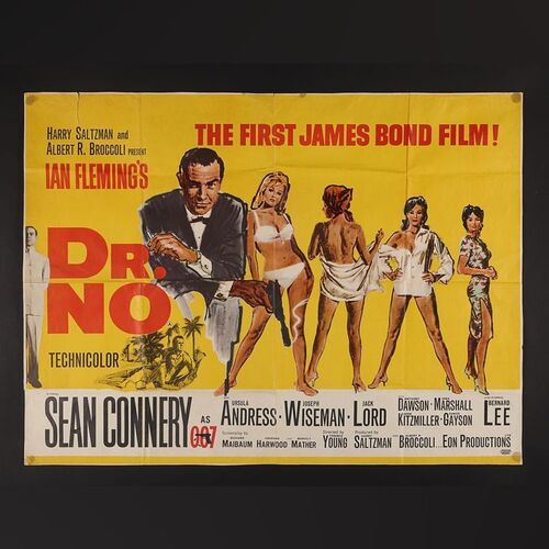 Lot #146 - JAMES BOND: DR. NO (1962) - UK Quad, 1962