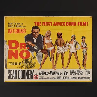 Lot #146 - JAMES BOND: DR. NO (1962) - UK Quad, 1962