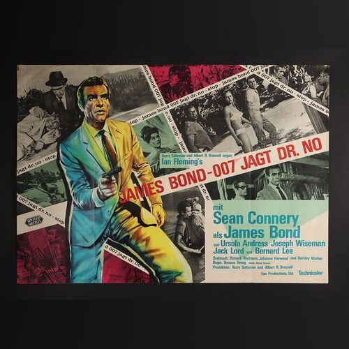 Lot #148 - JAMES BOND: DR. NO (1962) - German A0, 1963