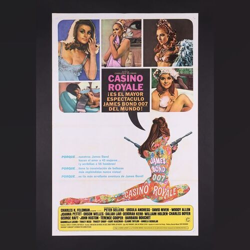 Lot #167 - JAMES BOND: CASINO ROYALE (1967) - US One-Sheet (Spanish Language Variant), 1967