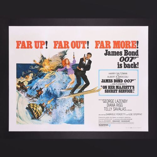Lot #168 - JAMES BOND: ON HER MAJESTY'S SECRET SERVICE (1969) - UK Quad, 1969