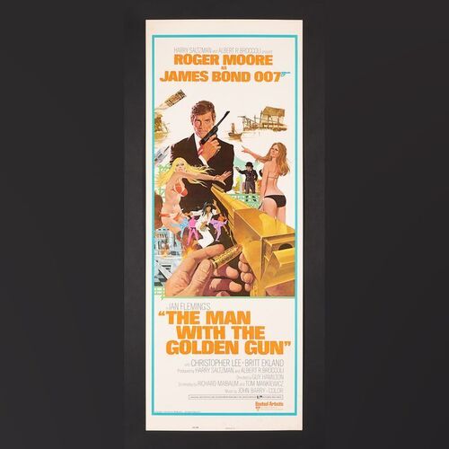 Lot #182 - JAMES BOND: THE MAN WITH THE GOLDEN GUN (1974) - US "East Hemi" Insert, 1974