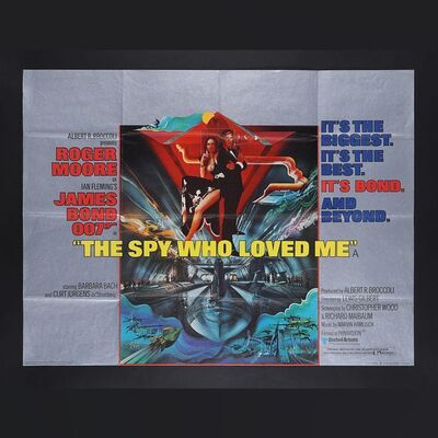 Lot #184 - JAMES BOND: THE SPY WHO LOVED ME (1977) - UK Quad, 1977