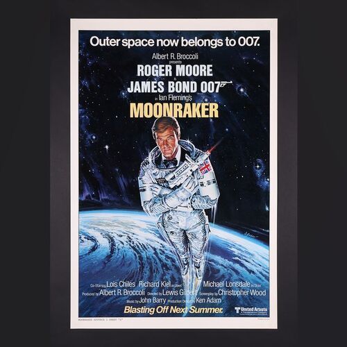 Lot #190 - JAMES BOND: MOONRAKER (1979) - US One-Sheet, 1979