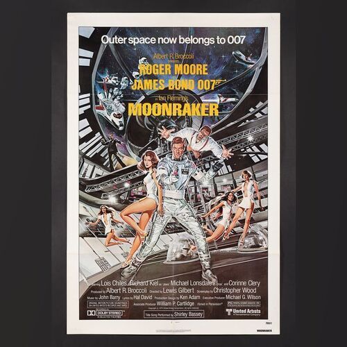 Lot #191 - JAMES BOND: MOONRAKER (1979) - US One-Sheet, 1979