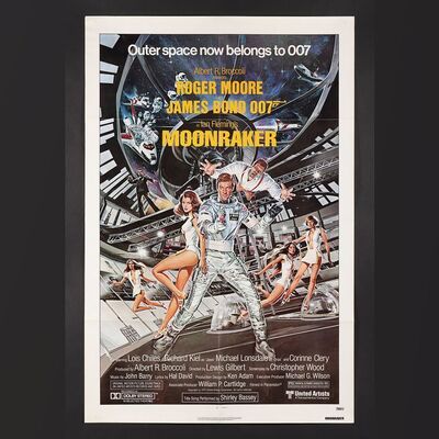 Lot #191 - JAMES BOND: MOONRAKER (1979) - US One-Sheet, 1979