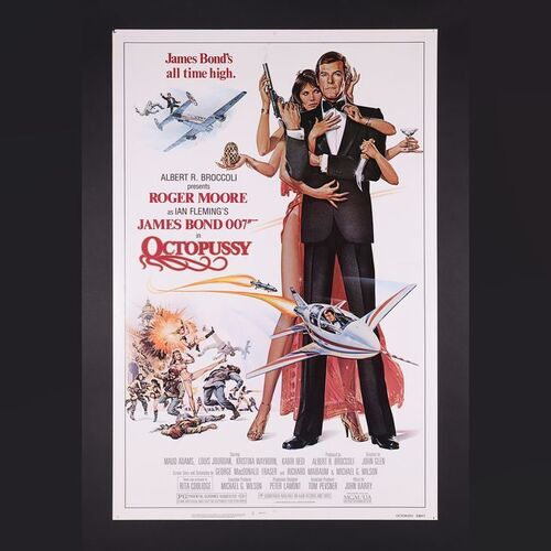 Lot #197 - JAMES BOND: OCTOPUSSY (1983) - US One-Sheet, 1983