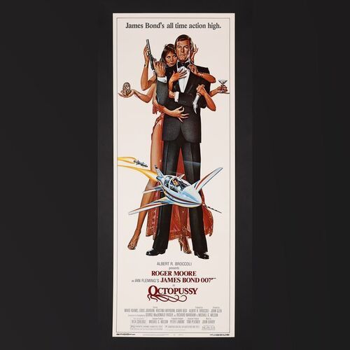 Lot #198 - JAMES BOND: OCTOPUSSY (1983) - US Insert, 1983