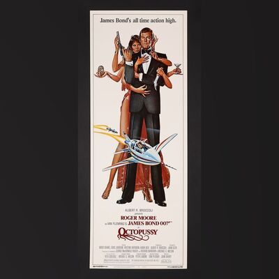 Lot #198 - JAMES BOND: OCTOPUSSY (1983) - US Insert, 1983