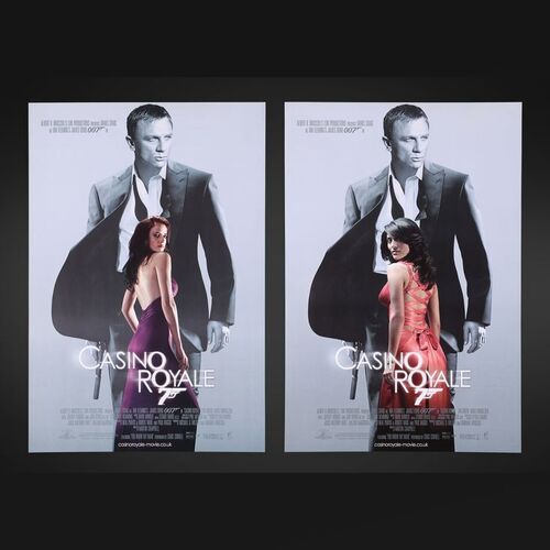 Lot #207 - JAMES BOND: CASINO ROYALE (2006) - Two US/International One-Sheets, 2006