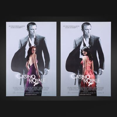 Lot #207 - JAMES BOND: CASINO ROYALE (2006) - Two US/International One-Sheets, 2006