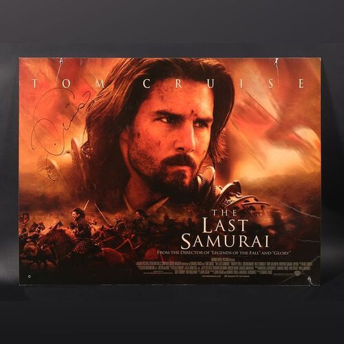 Lot #224 - THE LAST SAMURAI (2003) - Tom Cruise Autographed Premiere Display Board, 2003