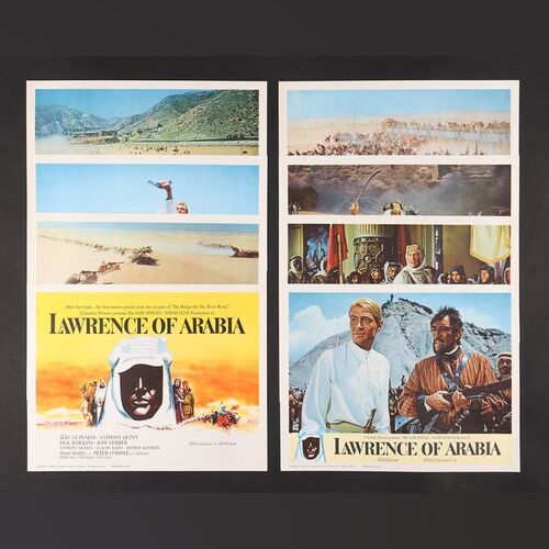 Lot #225 - LAWRENCE OF ARABIA (1962) - Set of Eight US Lobby Cards, 1962