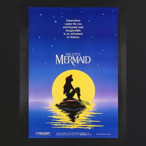 Lot #228 - THE LITTLE MERMAID (1989) - US One-Sheet Teaser, 1989