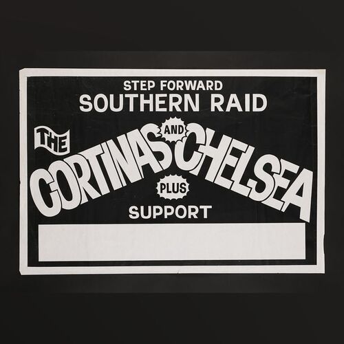 Lot #246 - THE CORTINAS AND CHELSEA - Step Forward 1977 Concert Poster