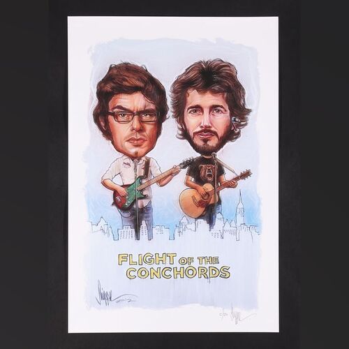 Lot #253 - FLIGHT OF THE CONCHORDS (T.V. SERIES, 2007 - 2009) - Signed and Hand-Numbered Limited-Edition Print by Paul Shipper, 2012