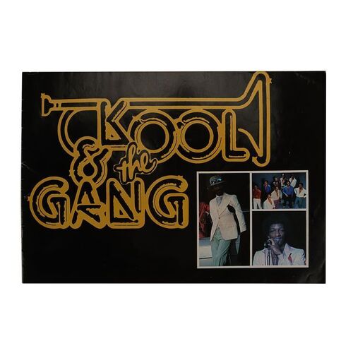 Lot #262 - KOOL & THE GANG (1980) - Marvin Gaye Autographed Concert Programme, 1980