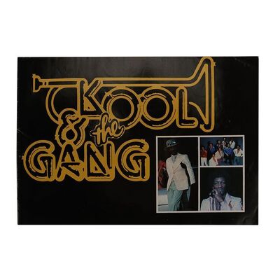 Lot #262 - KOOL & THE GANG (1980) - Marvin Gaye Autographed Concert Programme, 1980