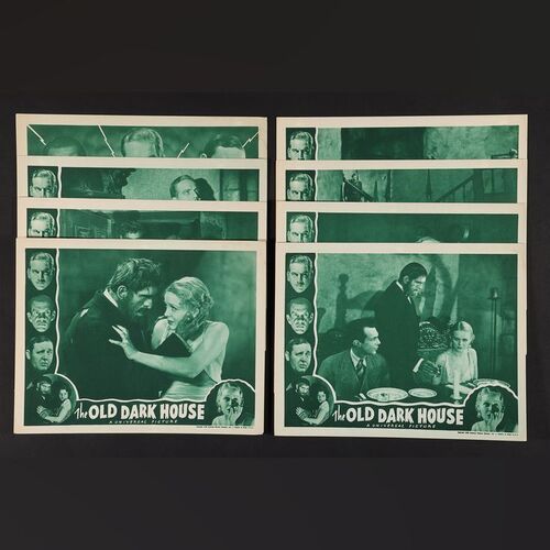 Lot #295 - THE OLD DARK HOUSE (1932) - Set of Eight US Lobby Cards, 1939
