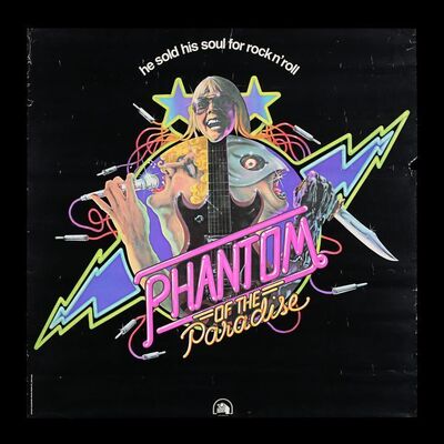 Lot #300 - PHANTOM OF THE PARADISE (1974) - Bryan Fuller Collection: Special Poster, 1974