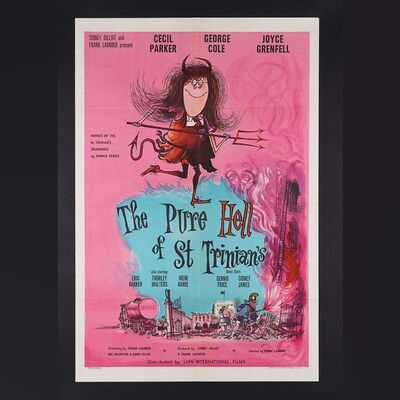 Lot #310 - THE PURE HELL OF ST. TRINIAN'S (1960) - British One-Sheet, 1960