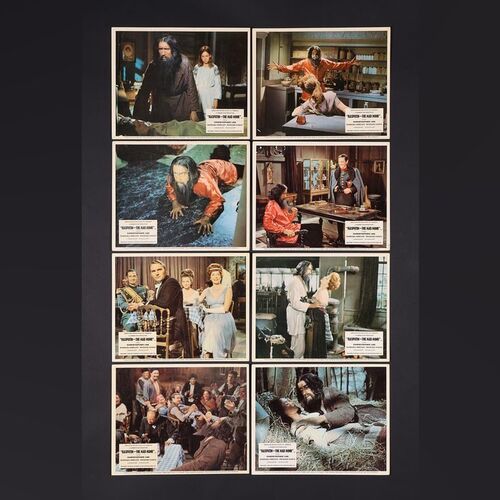 Lot #312 - RASPUTIN THE MAD MONK (1966) - Set of Eight British Front of House Lobby Card Set, 1966