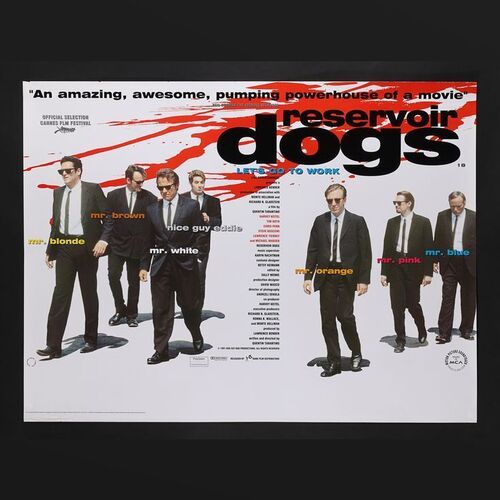 Lot #315 - RESERVOIR DOGS (1992) - UK Quad Poster, 1992